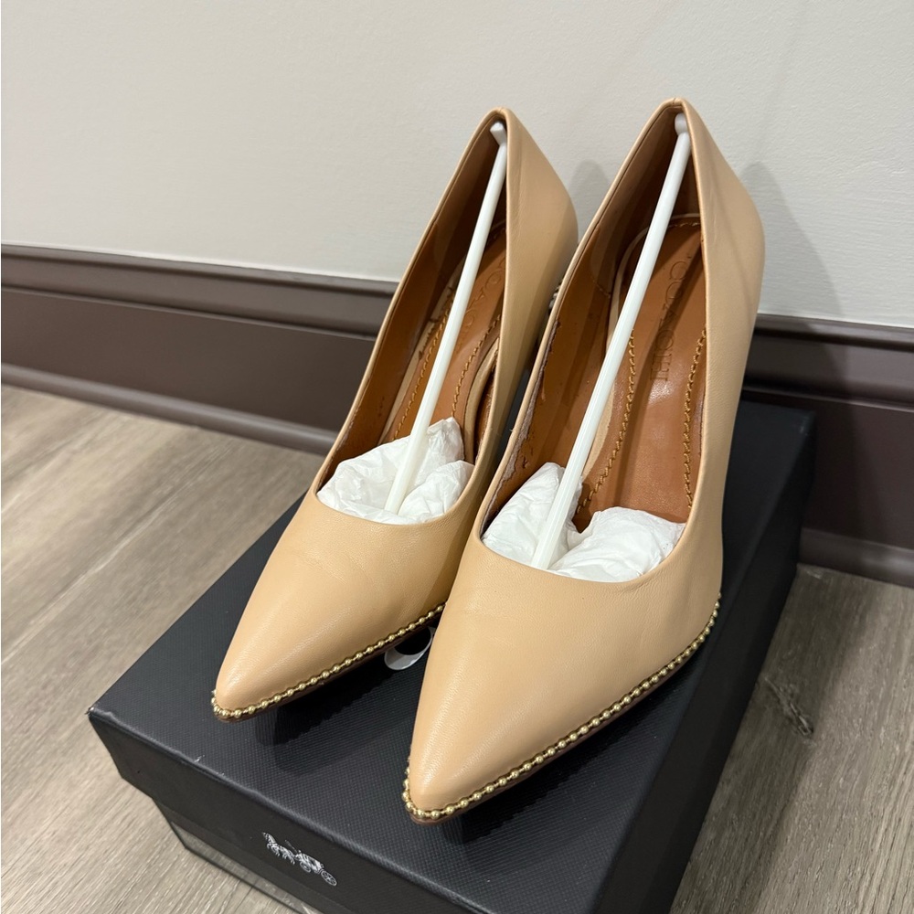 Coach Tan Women's Pumps